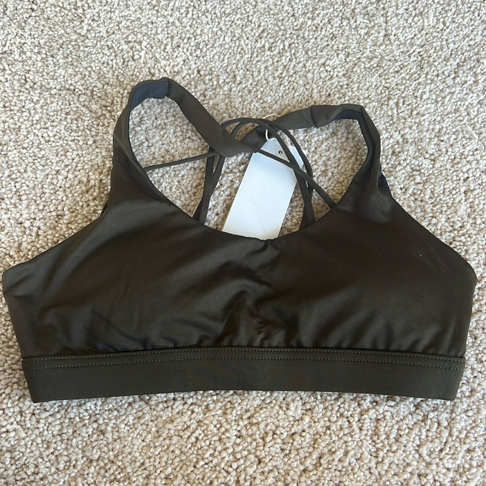 Brand new workout bra, size Small from icy zone.